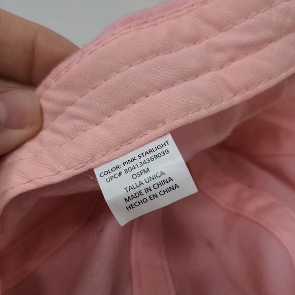 Unbranded Strapback Hat Pink Starlight OSFM Adjustable 6 Panel Blank - Picture 8 of 8